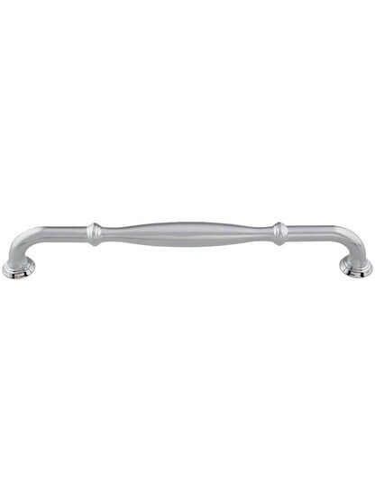 Tiffany Cabinet Pull - 8 7/8 inch Center-to-Center in Polished Chrome.